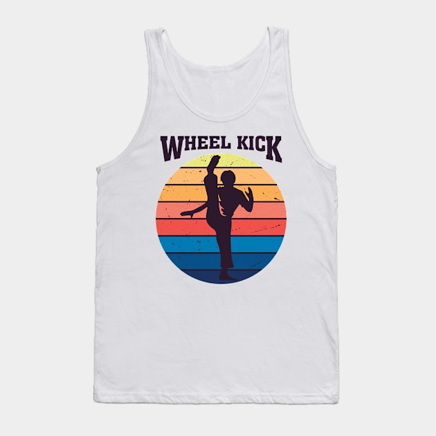 Cool teakwondo mma wheel kick Tank Top by fight moves